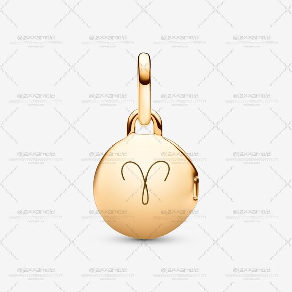 Pandora Openable & Engravable Love Locket Dangle Charm - Picture 2 of 8